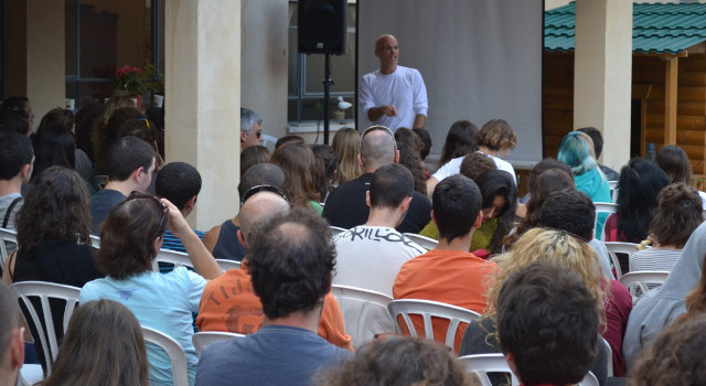 Gary speaking in Tel Aviv, Israel, 2013